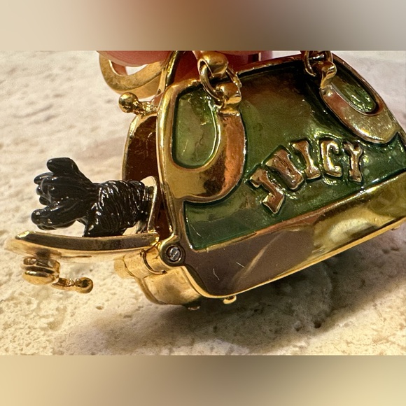 Vintage Juicy Couture dog carrier charm with black terrier inside - Picture 3 of 13